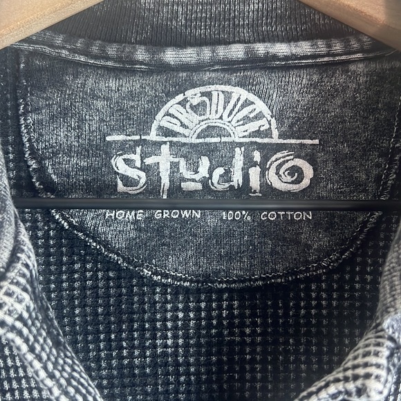 Produce Studio Button Down‎ Cotton Long Sleeve Size Large - Picture 8 of 10